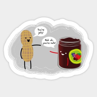 Nuts and Jelly Sticker